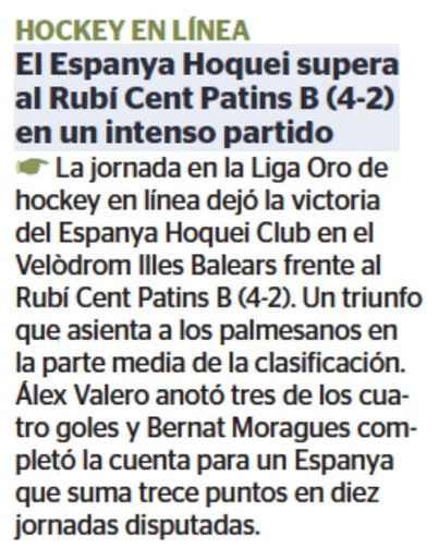 Liga Oro: EHC supera a un dificil Rubi CP